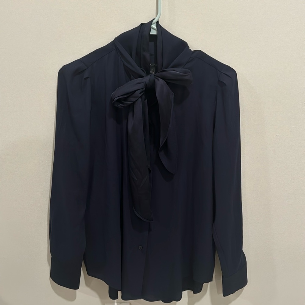 Ann Taylor Bow Blouse